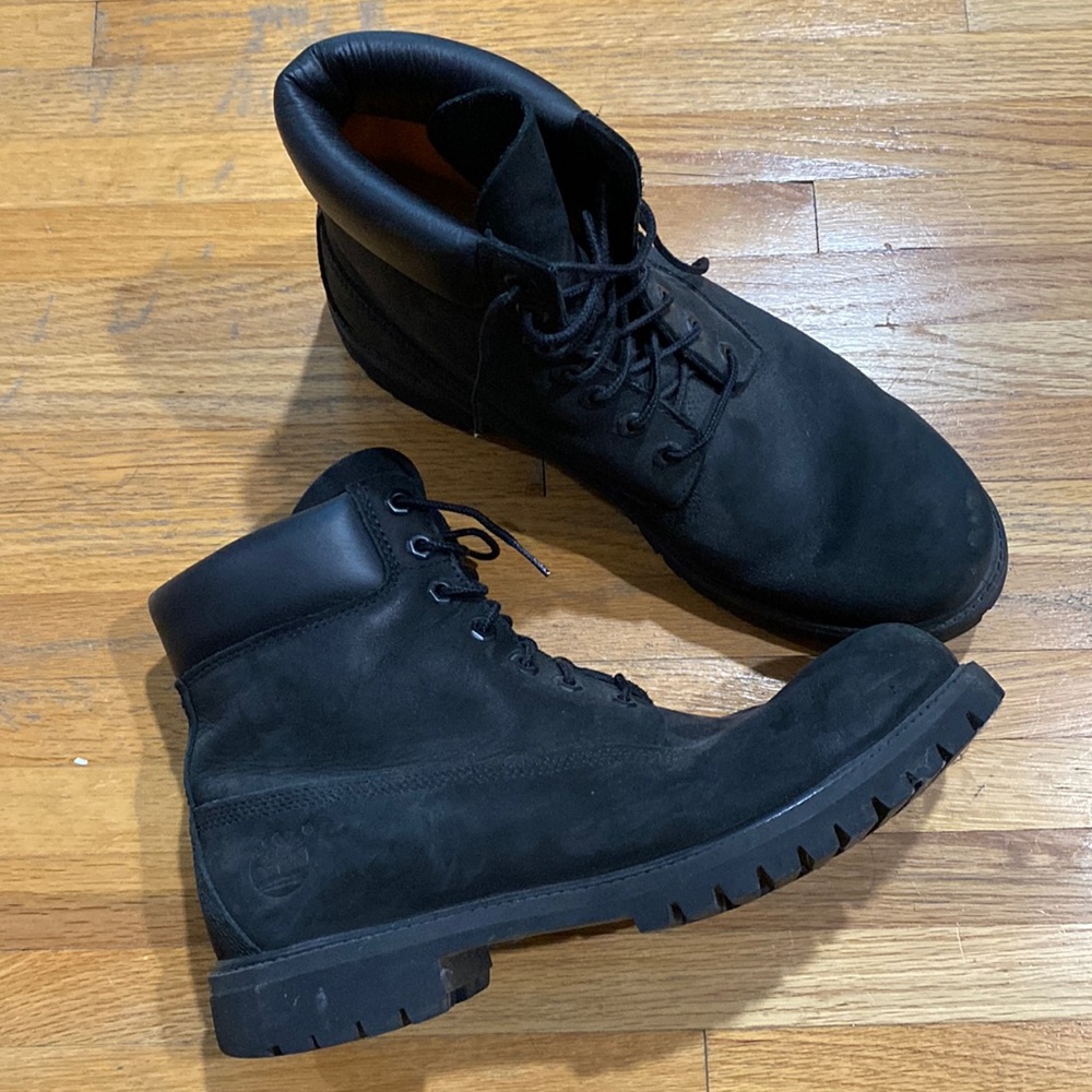 Black Timberland Boots